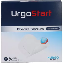 URGOSTART Border Sacrum 20x20 cm vaahtomuovihaavasidos, 5 kpl