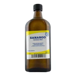 SANARGO kolloidihopeapullot, 500 ml