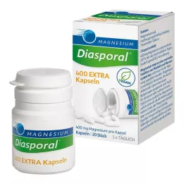 MAGNESIUM DIASPORAL 400 ylimääräistä kapselia, 20 kpl