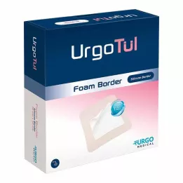 URGOTÜL Foam Border 8x8 cm side, 10 kpl