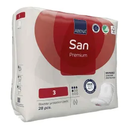 Abena San 3 Premium -pohjalliset, 28 osaa