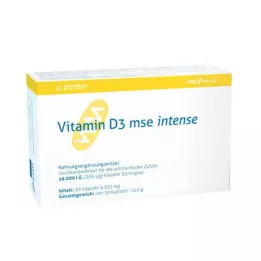 VITAMIN D3 MSE intensiiviset kapselit, 30 kpl