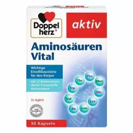 DOPPELHERZ Amino Acids Vital Kapselit, 30 kpl
