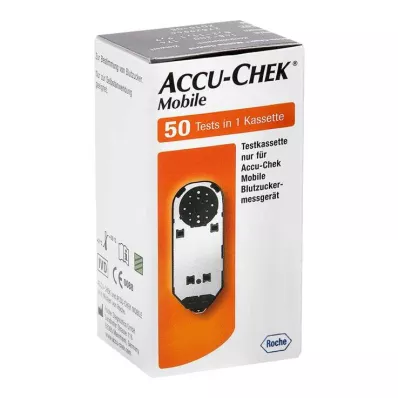 ACCU-CHEK Siirrettävä testikasetti, 50 kpl ACCU-CHEK Siirrettävä testikasetti, 50 kpl