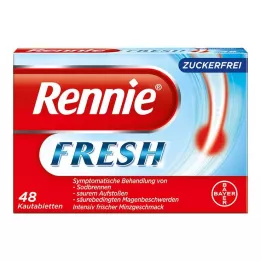 RENNIE FRESH Purutabletit, 48 kpl