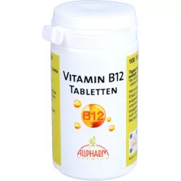 VITAMIN B12 PREMIUM AllPharm -tabletit, 100 kpl