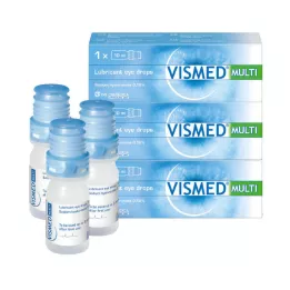VISMED MULTI Silmätipat, 3X10 ml