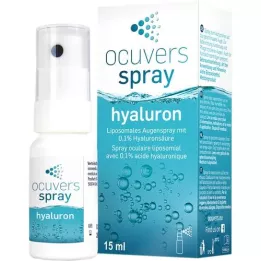 OCUVERS spray hyaluron-silmäsuihke hyaluronihapolla, 15 ml