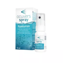 OCUVERS spray hyaluron-silmäsuihke hyaluronihapolla, 15 ml