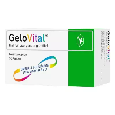 Gelovital Maksa Tran kapselit, 50 kpl