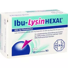 IBU-LYSINHEXAL Film -päällystetyt tabletit, 50 kpl