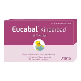 EUCABAL Lasten kylpy timjamilla, 7X5 ml
