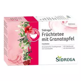 SIDROGA Wellness-hedelmätee granaattiomenasuodatinpussilla, 20X2,0 g
