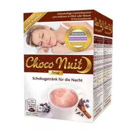CHOCO NUIT Goodnight Suklaajuomajauhe, 20 kpl