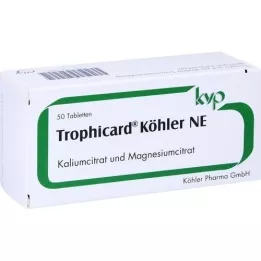 TROPHICARD Köhler NE -tabletit, 50 kpl
