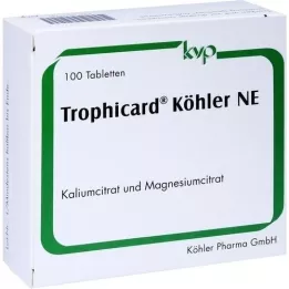 TROPHICARD Köhler NE -tabletit, 100 kpl