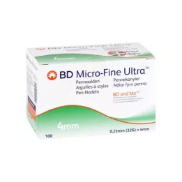 BD MICRO-FINE ULTRA Kynäneulat 0,23x4 mm, 100 kpl