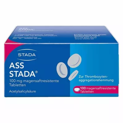 ASS STADA 100 mg enterotabletit, 100 kpl ASS STADA 100 mg enterotabletit, 100 kpl