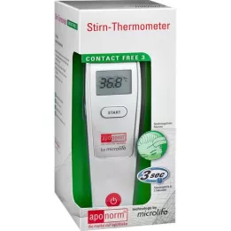 Aponorm Fever Thermometer Otsa Ota yhteyttä - vapaa 3, 1 kpl