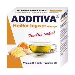 ADDITIVA kuuma inkivääri+appelsiinijauhe, 120 g