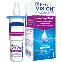 HYLO-VISION Safedrop -geelisilmäpisarat, 10 ml