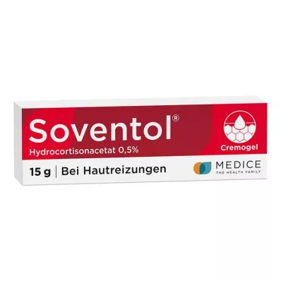 SOVENTOL Hydrokortisoniasetaatti 0,5 % kerma, 15 g