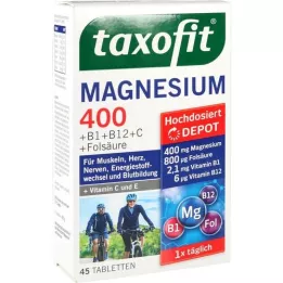 TAXOFIT magnesium 400 tablettia, 45 kpl