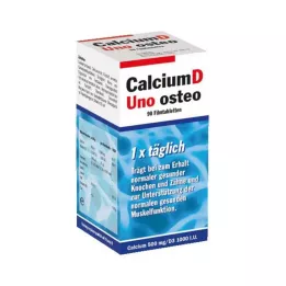 CALCIUM D Uno osteo kalvopäällysteiset tabletit, 90 kpl