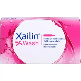 XAILIN pese silmäjauho liuos yksittäisinä annoksina, 20x5 ml