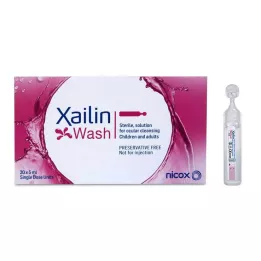XAILIN Silmänhuuhteluuos kerta-annoksina, 20X5 ml