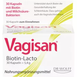 Vagisan Biotin-lacto kapselit, 30 kpl