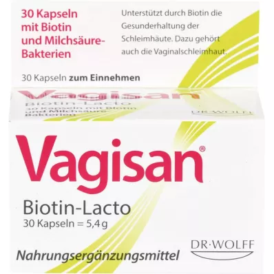 VAGISAN Biotiini-Lacto kapselit, 30 kpl