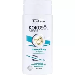 Bonlauri Coconut Oil Hair Rinse m. Argan Oil + Silk Prot., 200 ml