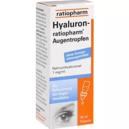 HYALURON-RATIOPHARM silmätipat, 10 ml