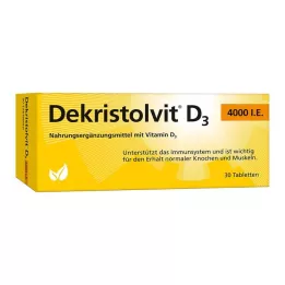 DEKRISTOLVIT D3 4 000 IU tabletit, 30 kpl