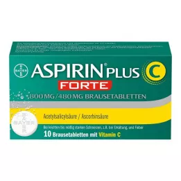 ASPIRIN plus C forte 800 mg/480 mg poretabletit, 10 kpl