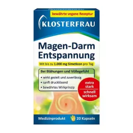 KLOSTERFRAU Ruoansulatuskanavan rentoutuskapselit, 20 kpl