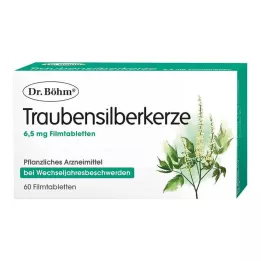 DR.BÖHM Black cohosh 6,5 mg kalvopäällysteiset tabletit, 60 kpl