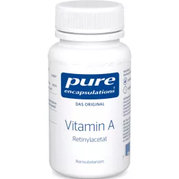 PURE ENCAPSULATIONS A -vitamiini -retinyyliasetaattikorkit, 60 kpl