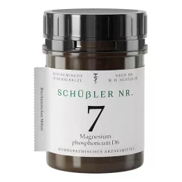 SCHÜSSLER No.7 Magnesium phosphoricum D 6 Taulukko, 1000 kpl