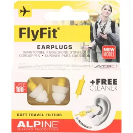ALPINE FLYFIT Korvatulpat, 2 kpl