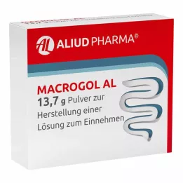 MACROGOL AL 13,7 g jauhe oraaliliuosta varten, 100 kpl