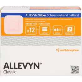 ALLEVYN Hopeavaahtoyhdiste 7x8 cm liima, 12 kpl