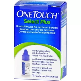 ONE TOUCH Valitse Plus Control Solution Medium, 3,75 ml