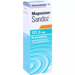 Magnesium Sandoz 121,5 mg poreilevat tabletit, 20 kpl