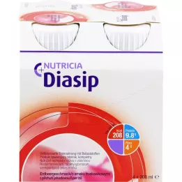 DIASIP Mansikkamaku, 4X200ml