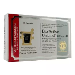 BIO ACTIVE Uniqinol 100 mg QH Pharma Nord kapselit, 90 kpl