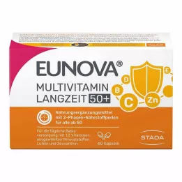 EUNOVA Pitkäaikainen 50+ kapselia, 60 kpl