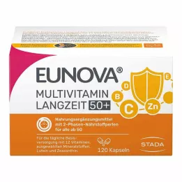 EUNOVA Pitkäaikainen 50+ kapselia, 120 kpl