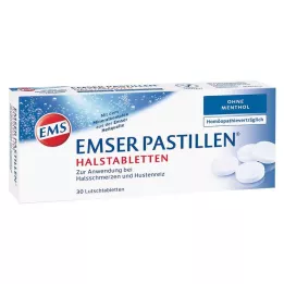 EMSER Pastillit ilman mentolia, 30 kpl